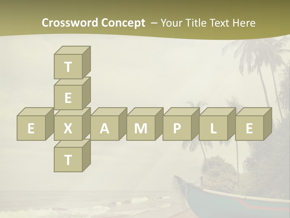 Blue Pacific Relax PowerPoint Template