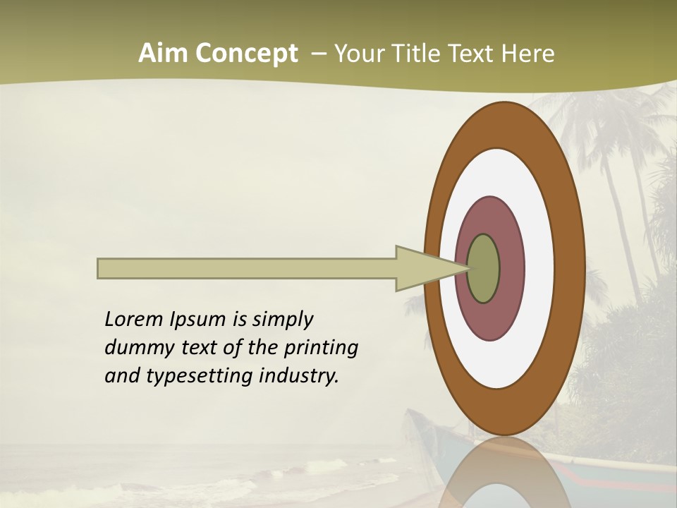 Blue Pacific Relax PowerPoint Template