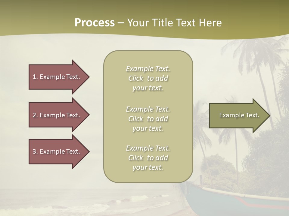 Blue Pacific Relax PowerPoint Template