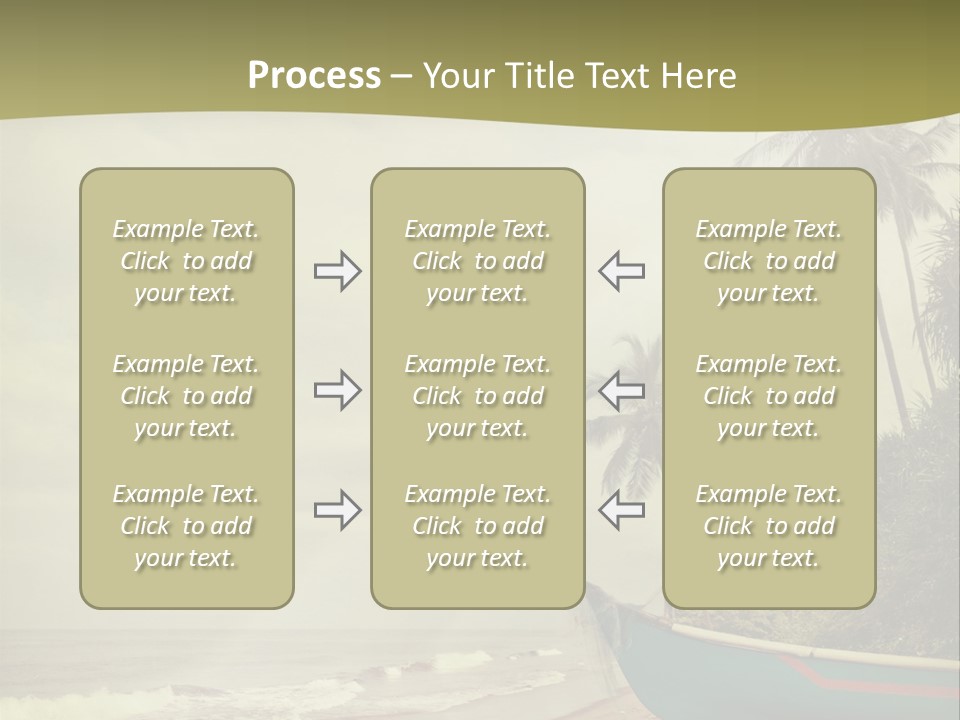 Blue Pacific Relax PowerPoint Template