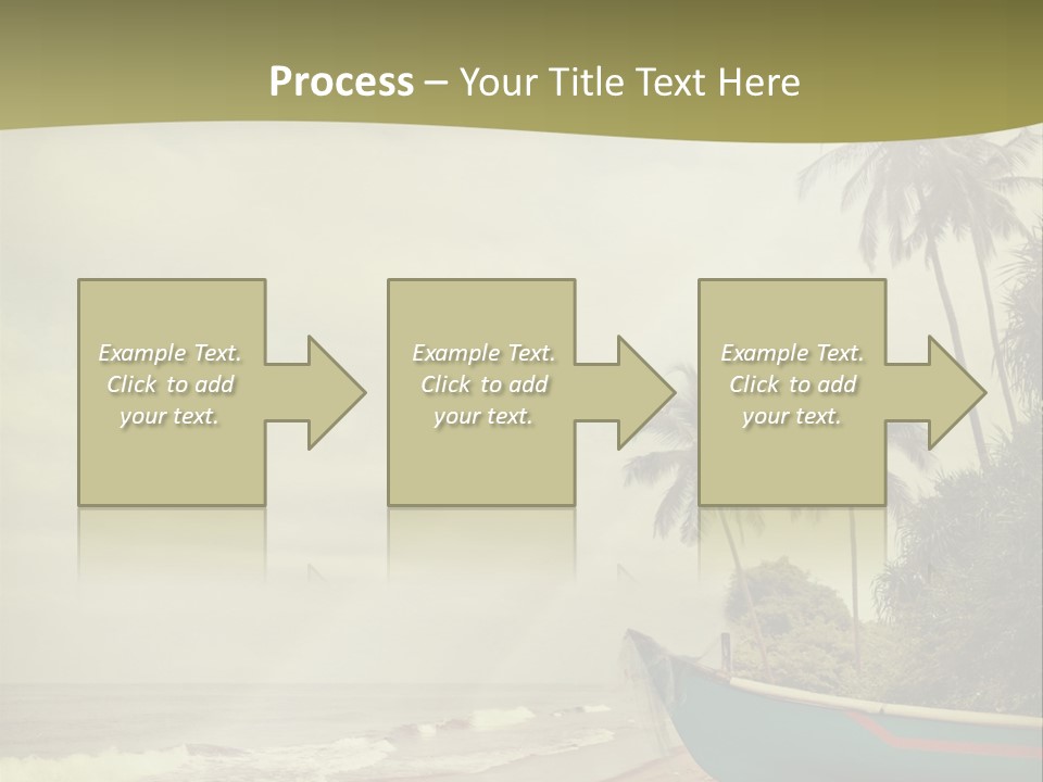 Blue Pacific Relax PowerPoint Template