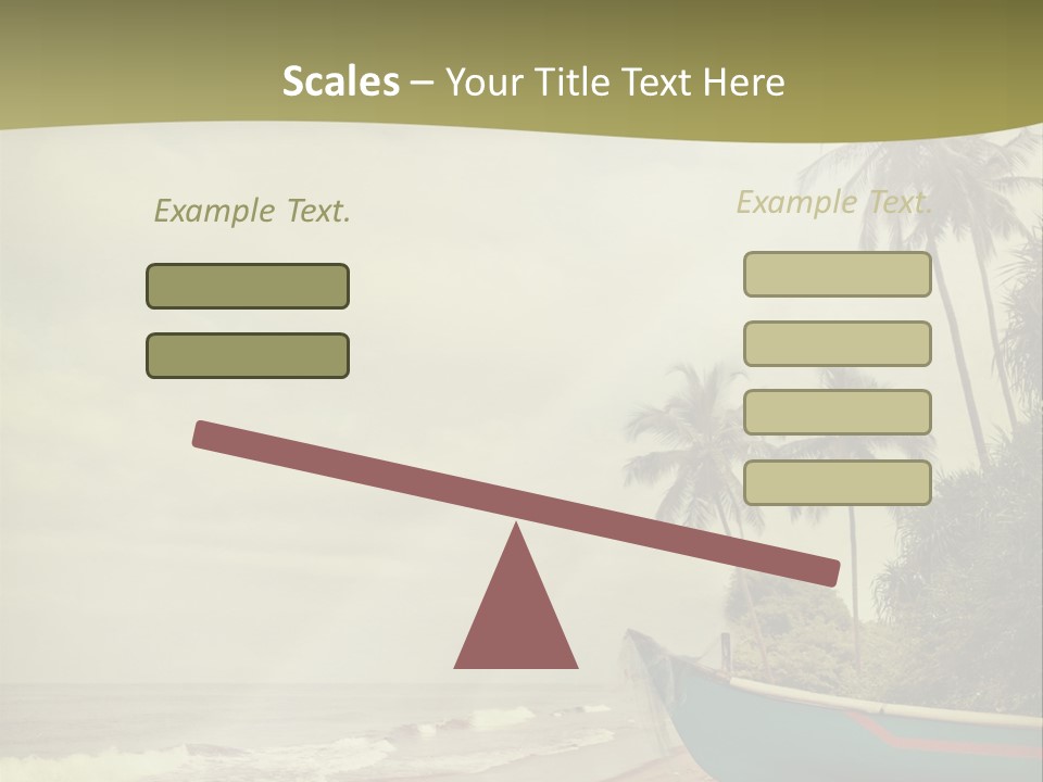 Blue Pacific Relax PowerPoint Template