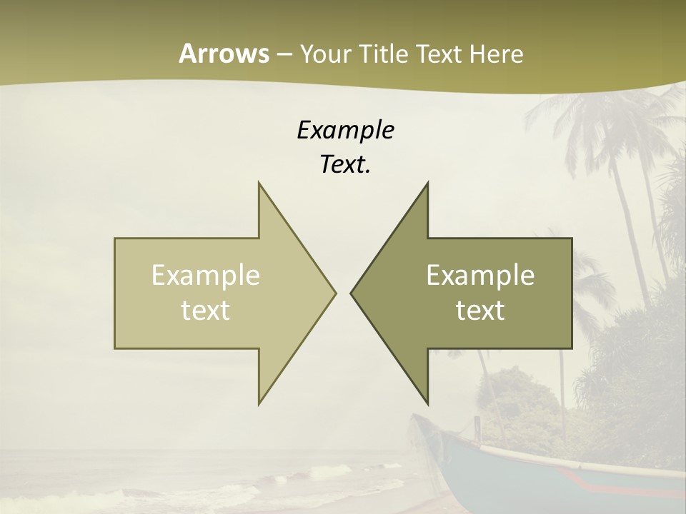 Blue Pacific Relax PowerPoint Template