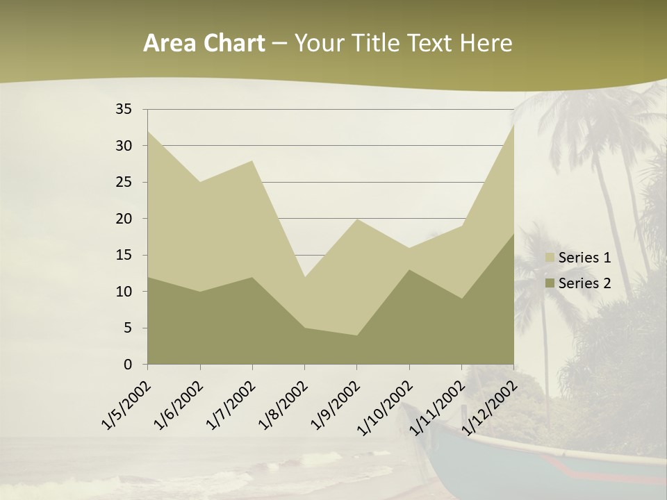 Blue Pacific Relax PowerPoint Template