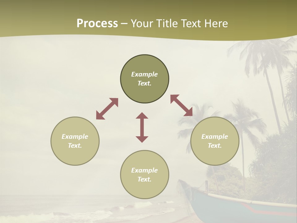 Blue Pacific Relax PowerPoint Template