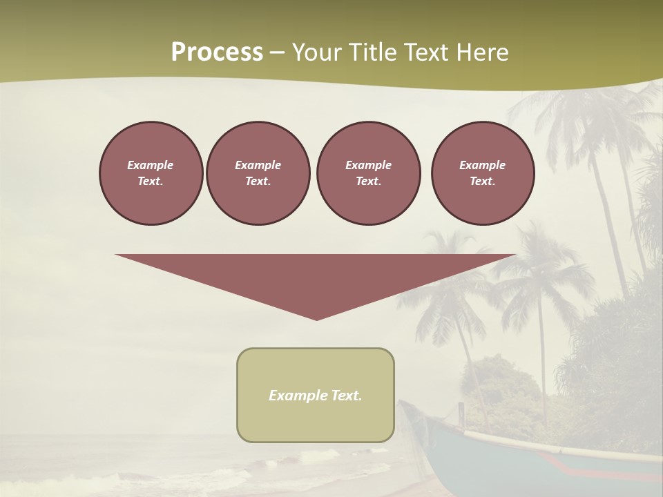 Blue Pacific Relax PowerPoint Template