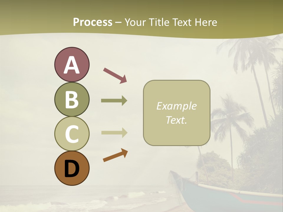 Blue Pacific Relax PowerPoint Template