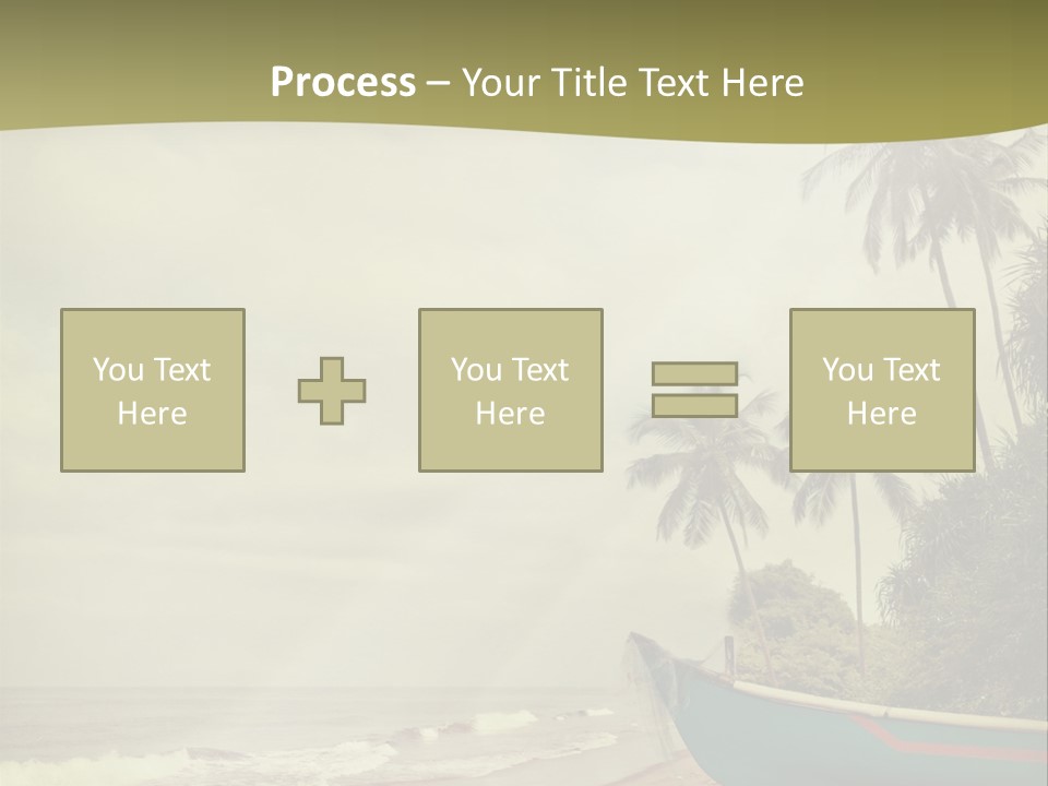 Blue Pacific Relax PowerPoint Template