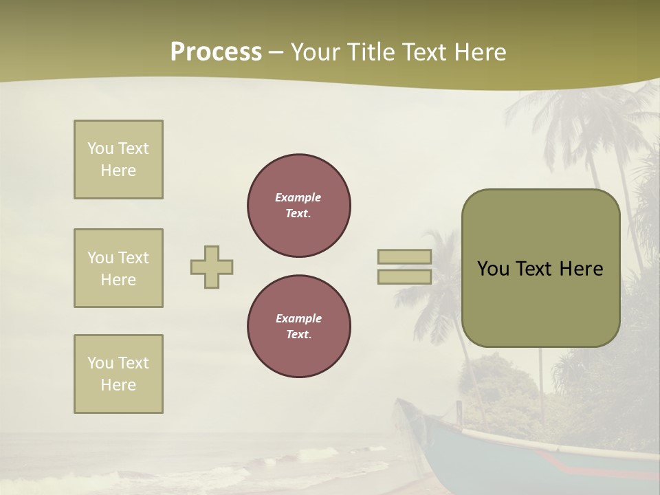 Blue Pacific Relax PowerPoint Template