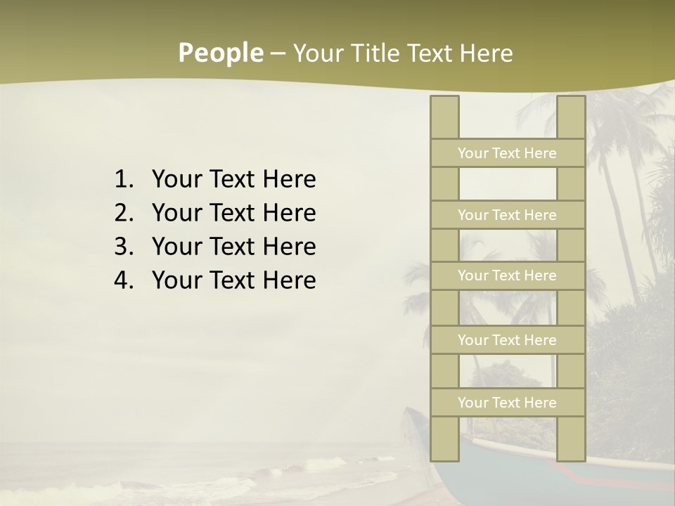 Blue Pacific Relax PowerPoint Template