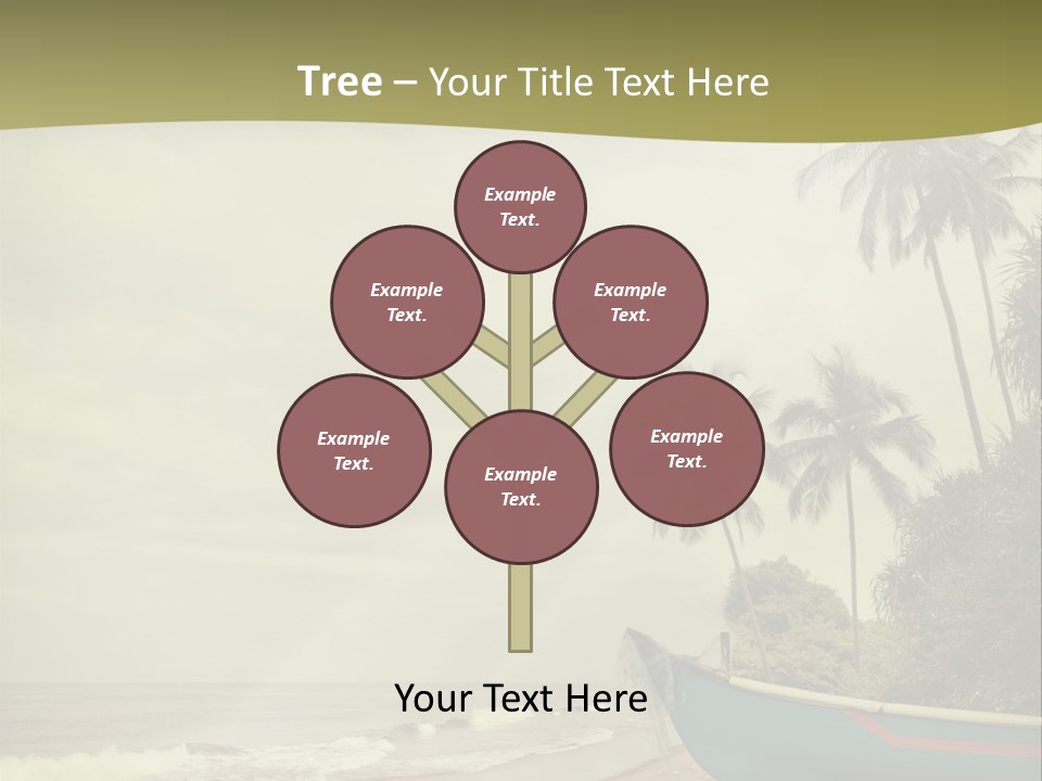 Blue Pacific Relax PowerPoint Template