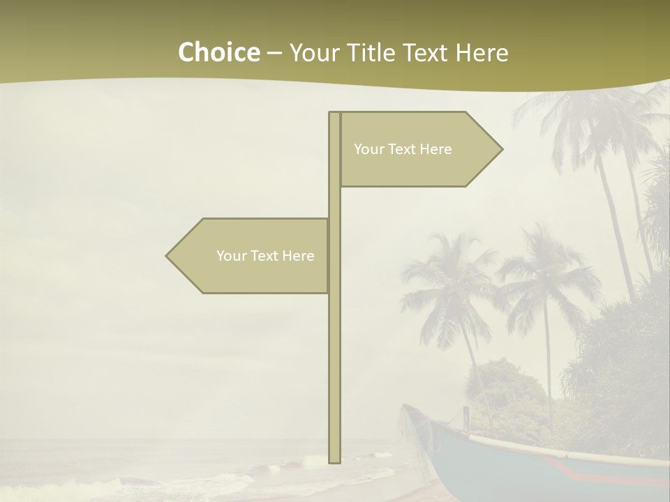 Blue Pacific Relax PowerPoint Template