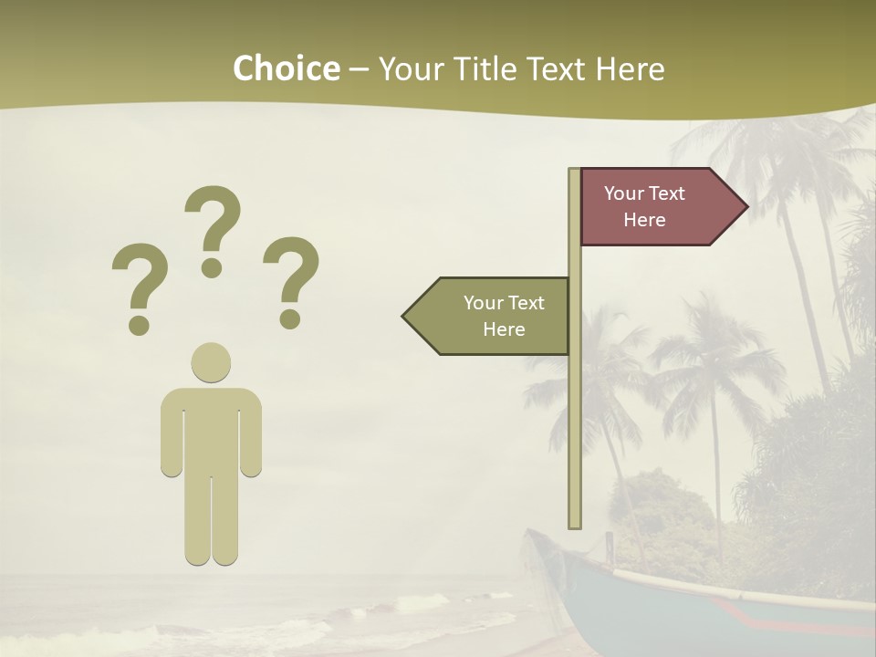 Blue Pacific Relax PowerPoint Template