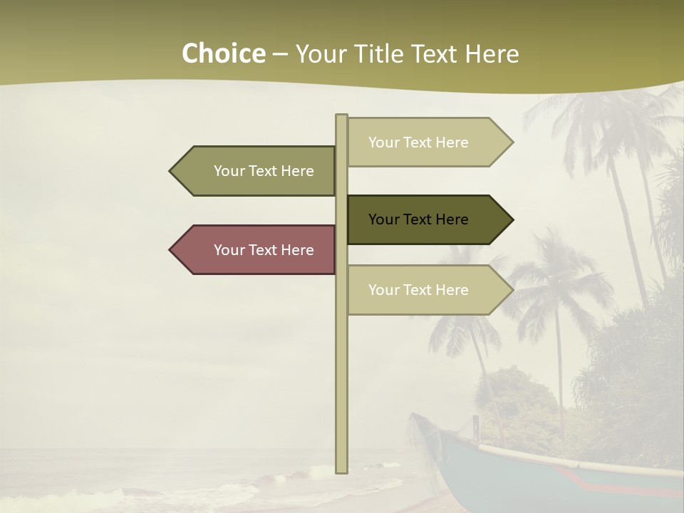 Blue Pacific Relax PowerPoint Template