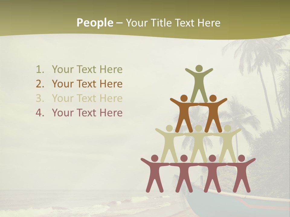 Blue Pacific Relax PowerPoint Template