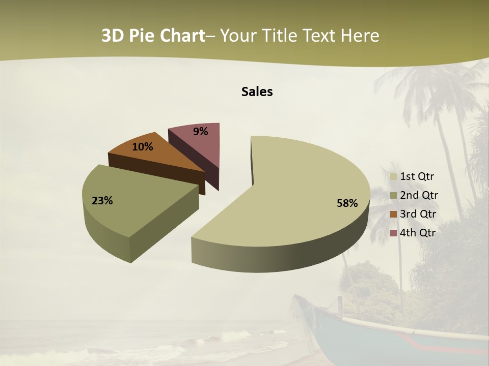 Blue Pacific Relax PowerPoint Template