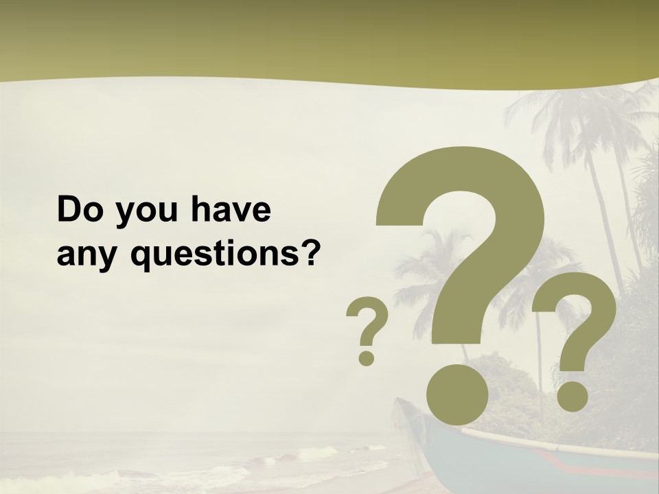 Blue Pacific Relax PowerPoint Template