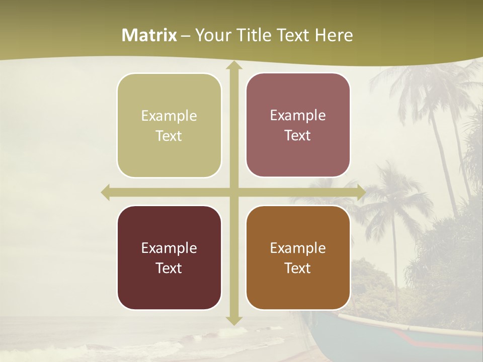 Blue Pacific Relax PowerPoint Template