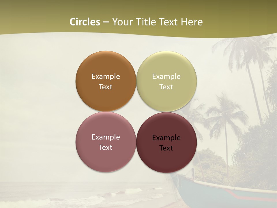 Blue Pacific Relax PowerPoint Template