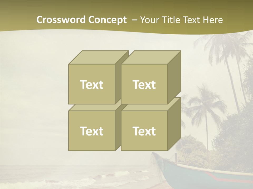 Blue Pacific Relax PowerPoint Template