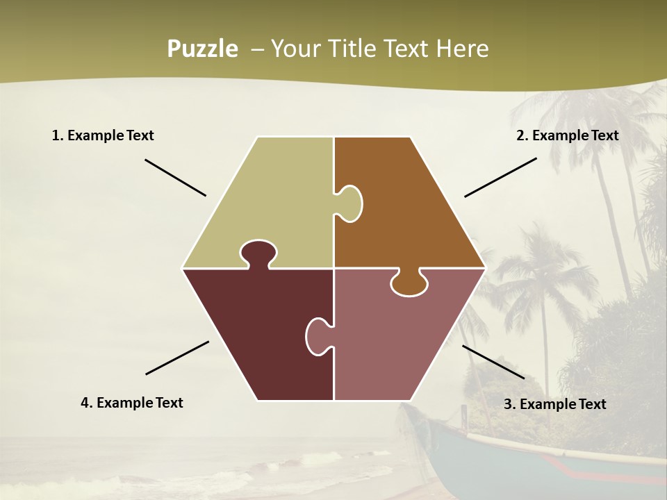 Blue Pacific Relax PowerPoint Template