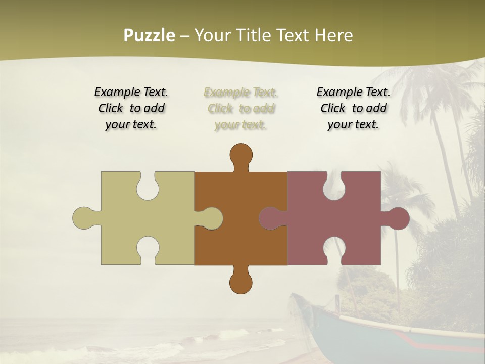 Blue Pacific Relax PowerPoint Template