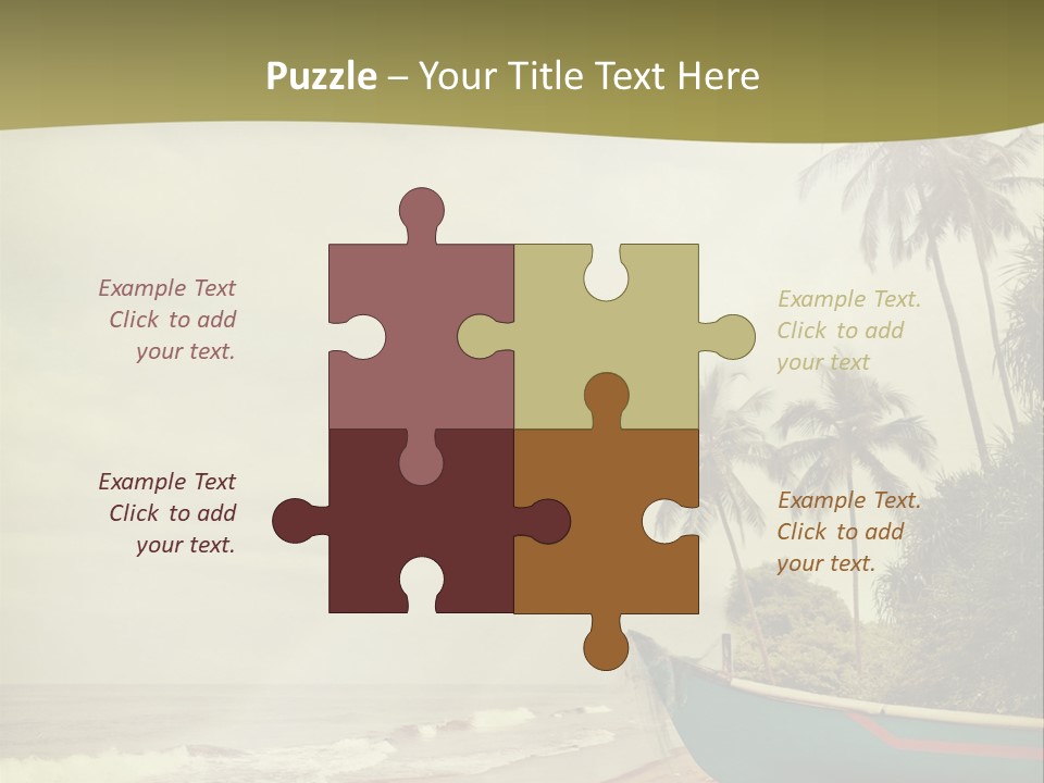 Blue Pacific Relax PowerPoint Template