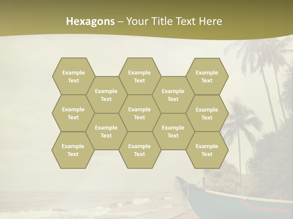 Blue Pacific Relax PowerPoint Template