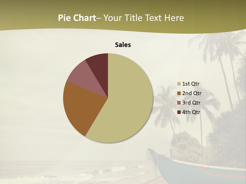 Blue Pacific Relax PowerPoint Template