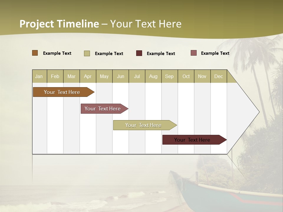 Blue Pacific Relax PowerPoint Template