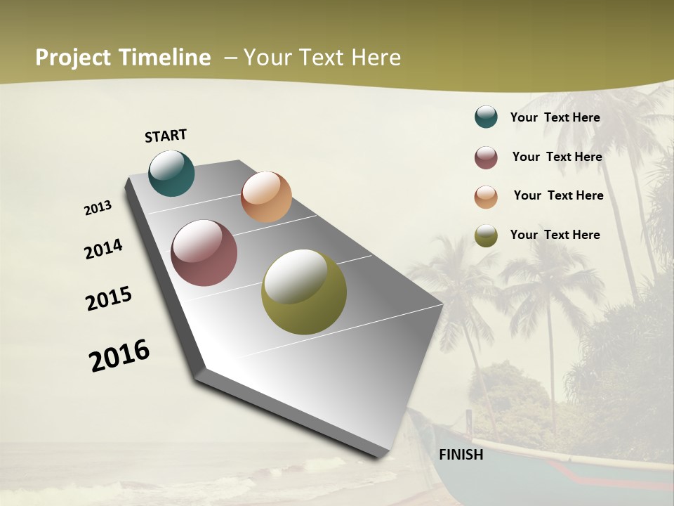 Blue Pacific Relax PowerPoint Template