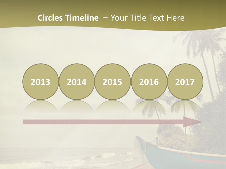 Blue Pacific Relax PowerPoint Template