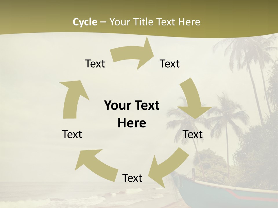 Blue Pacific Relax PowerPoint Template