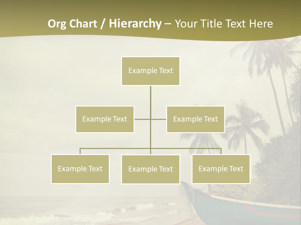 Blue Pacific Relax PowerPoint Template