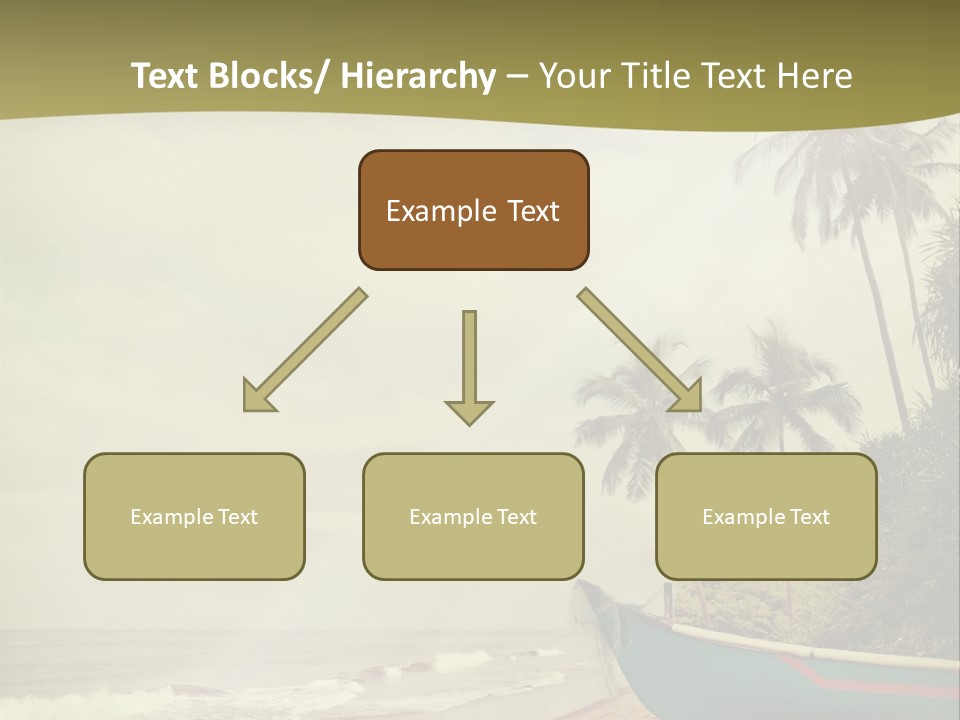 Blue Pacific Relax PowerPoint Template