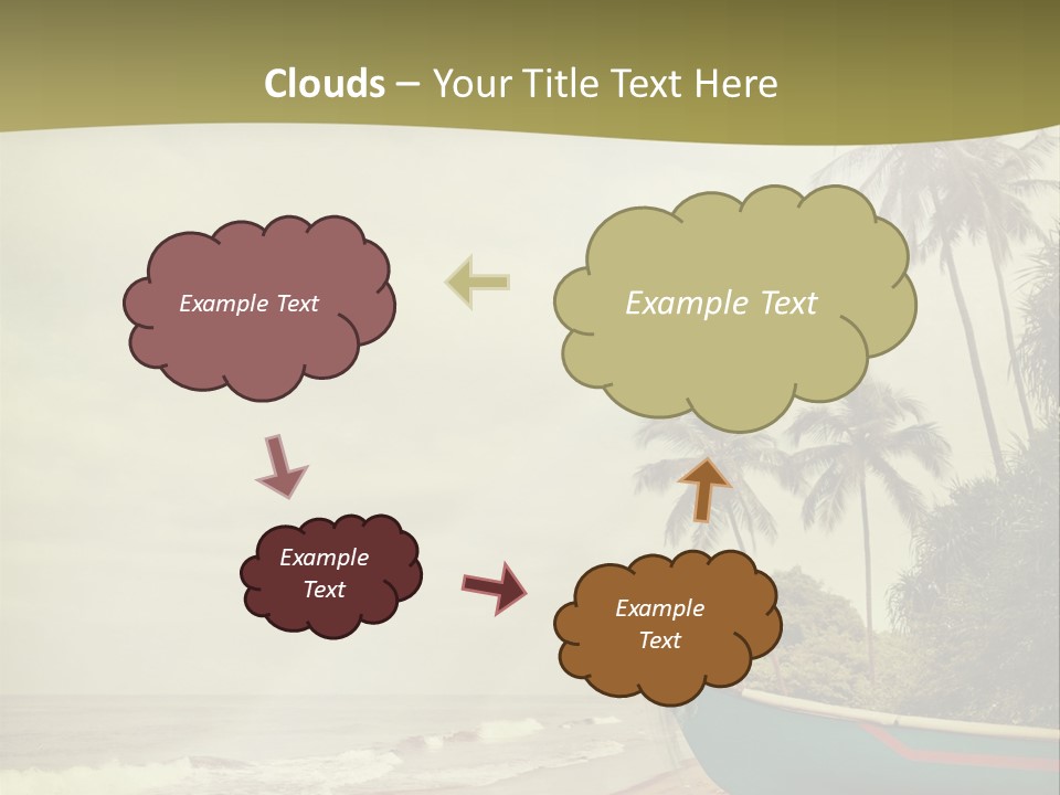 Blue Pacific Relax PowerPoint Template