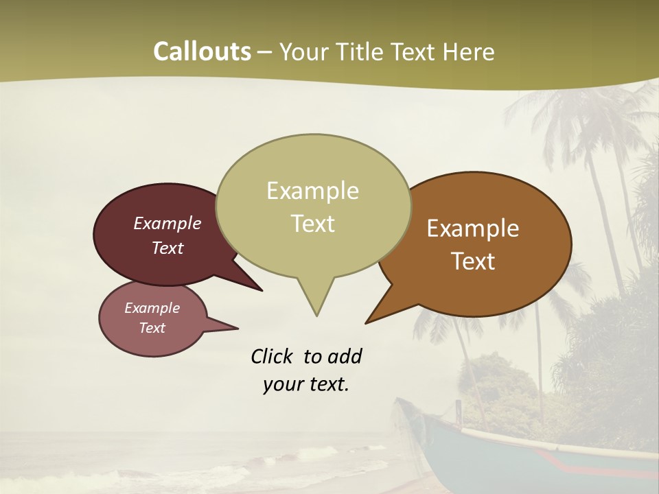 Blue Pacific Relax PowerPoint Template