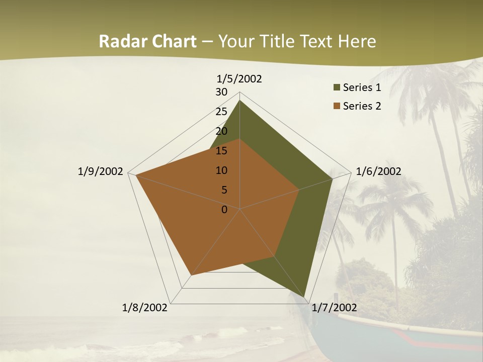 Blue Pacific Relax PowerPoint Template