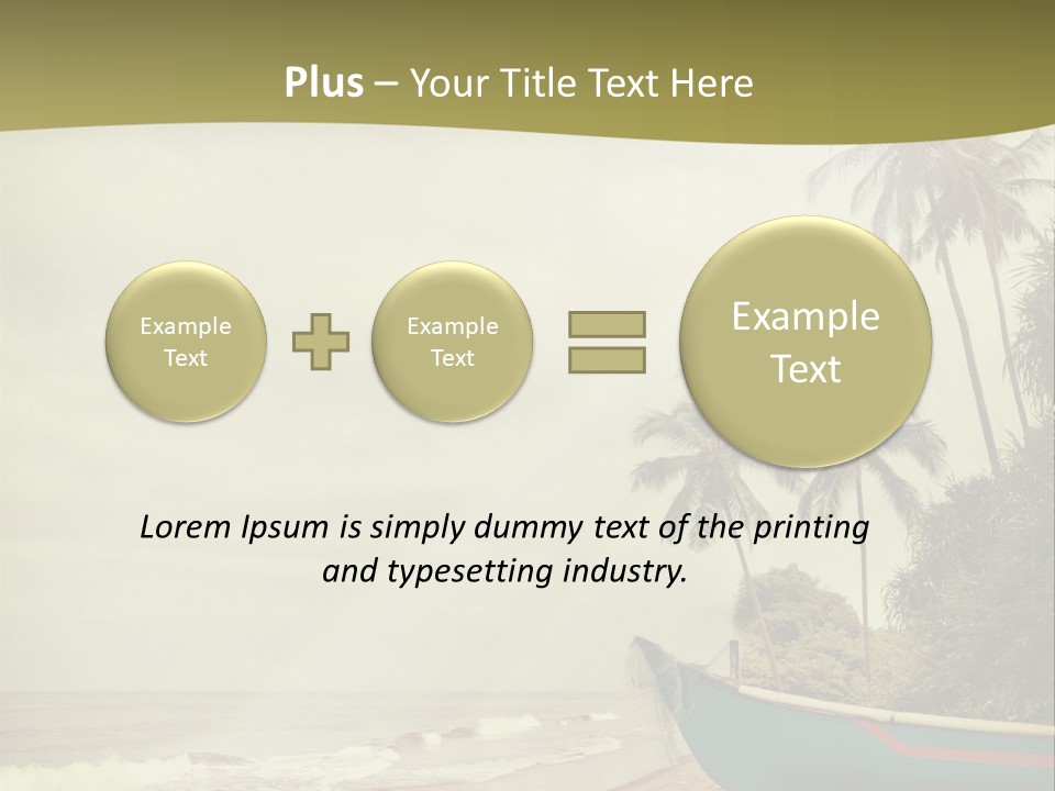 Blue Pacific Relax PowerPoint Template