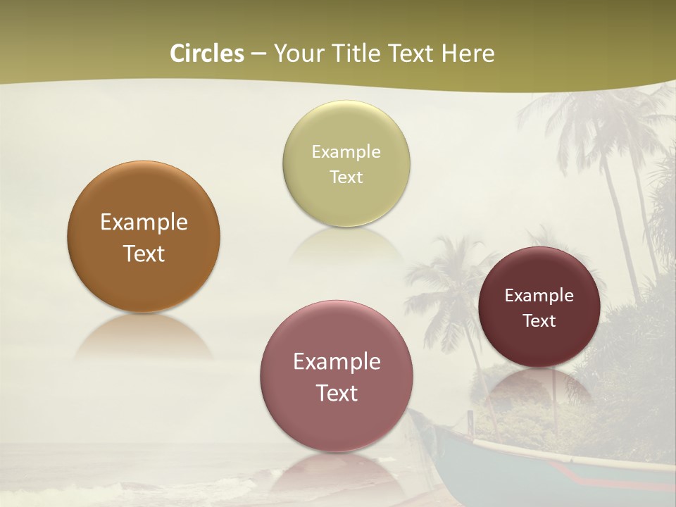 Blue Pacific Relax PowerPoint Template