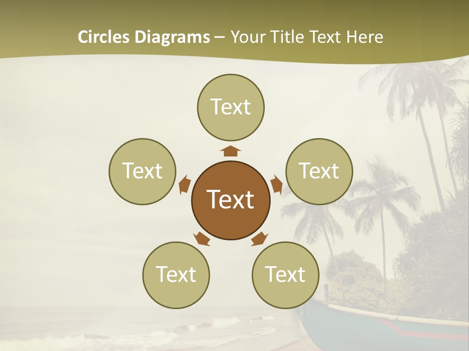 Blue Pacific Relax PowerPoint Template