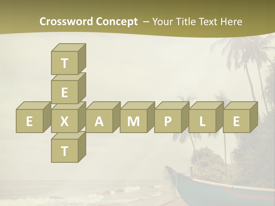 Blue Pacific Relax PowerPoint Template