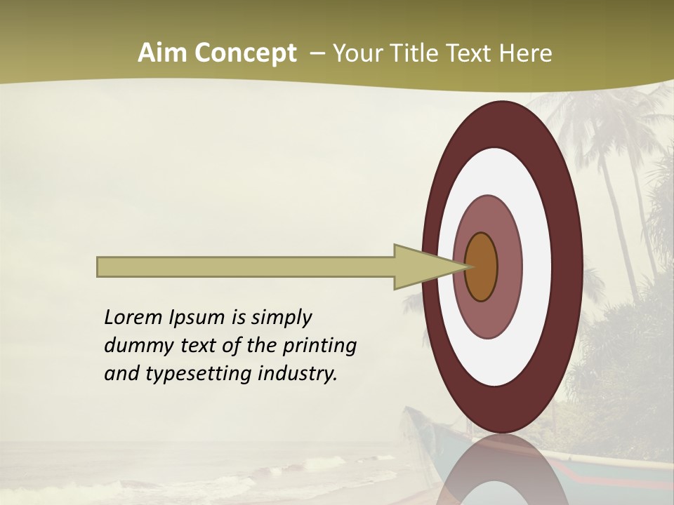 Blue Pacific Relax PowerPoint Template