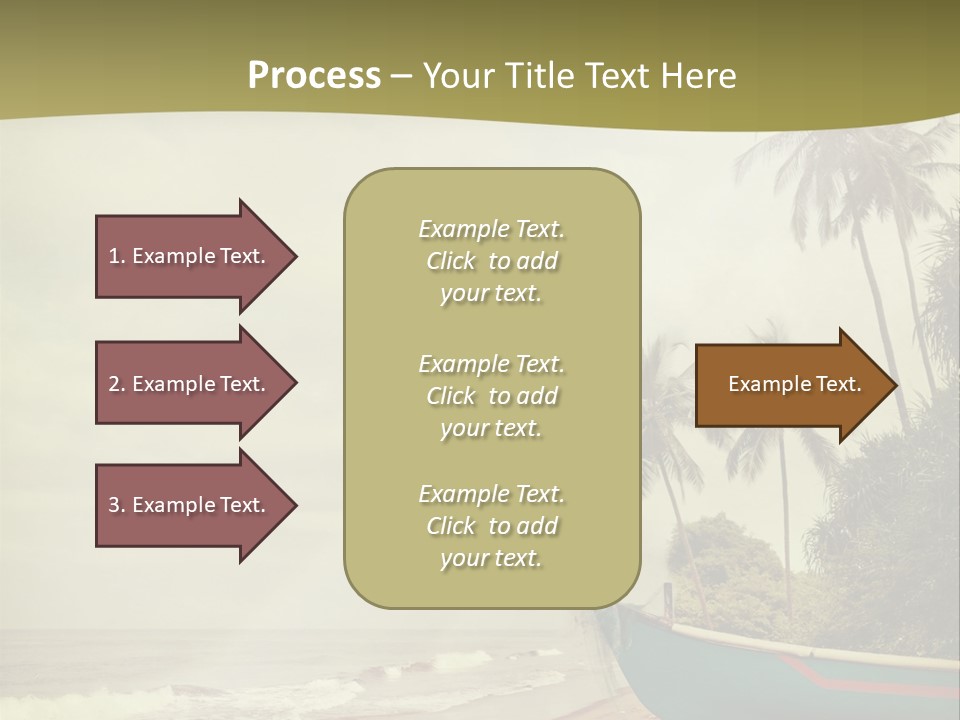 Blue Pacific Relax PowerPoint Template