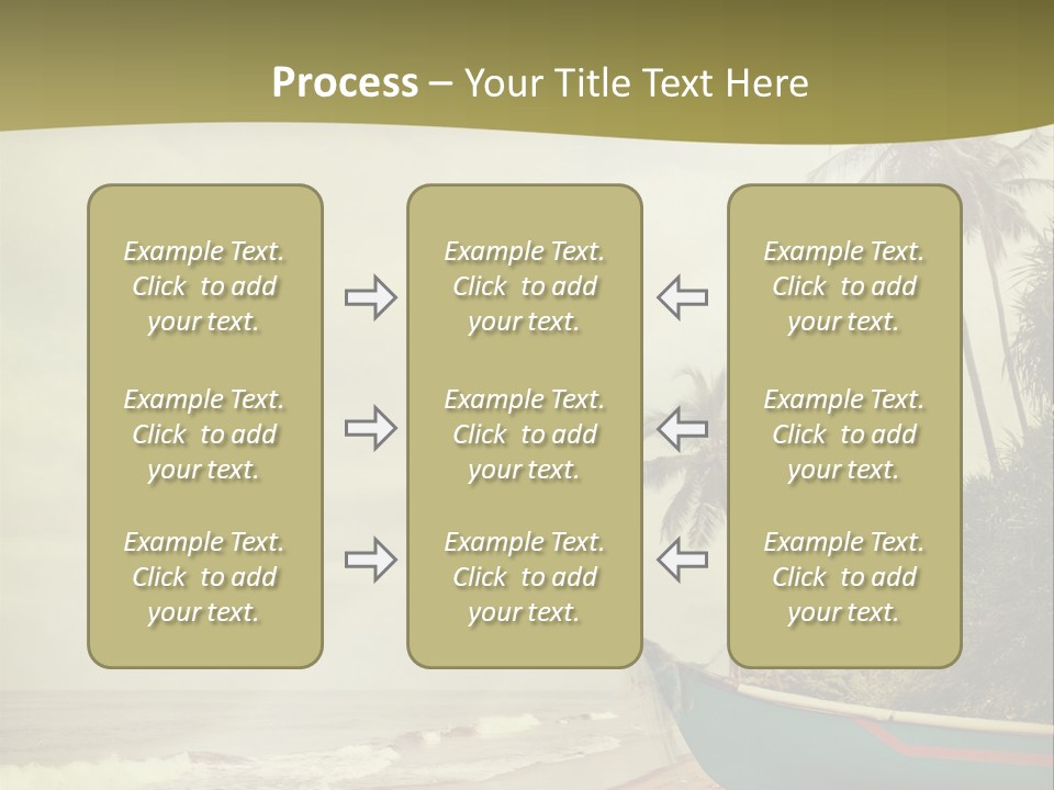 Blue Pacific Relax PowerPoint Template