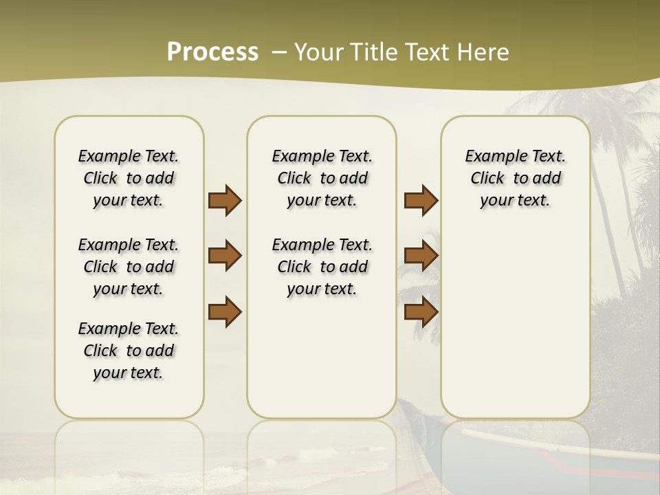 Blue Pacific Relax PowerPoint Template