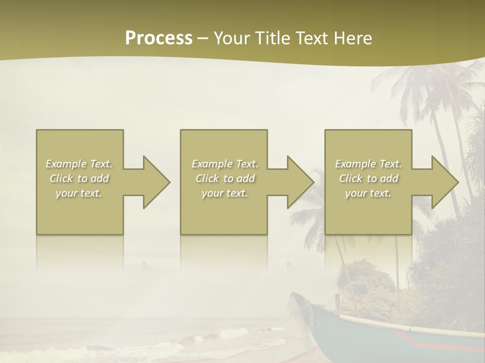 Blue Pacific Relax PowerPoint Template