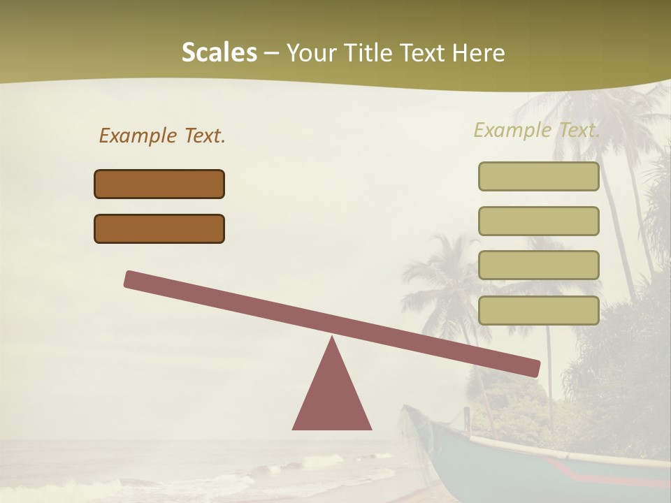 Blue Pacific Relax PowerPoint Template