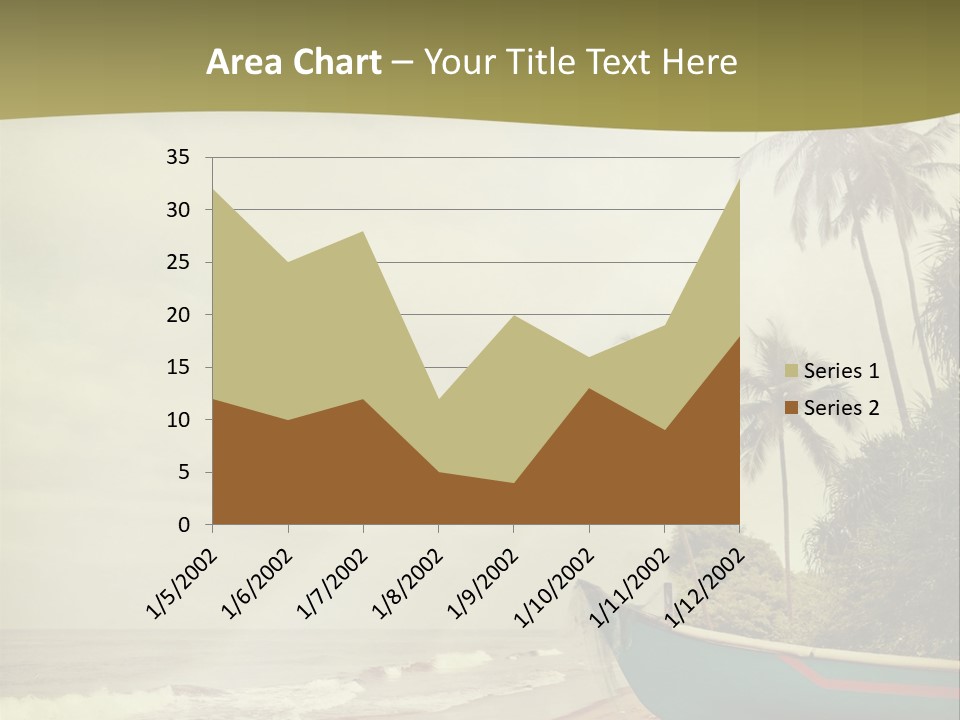 Blue Pacific Relax PowerPoint Template