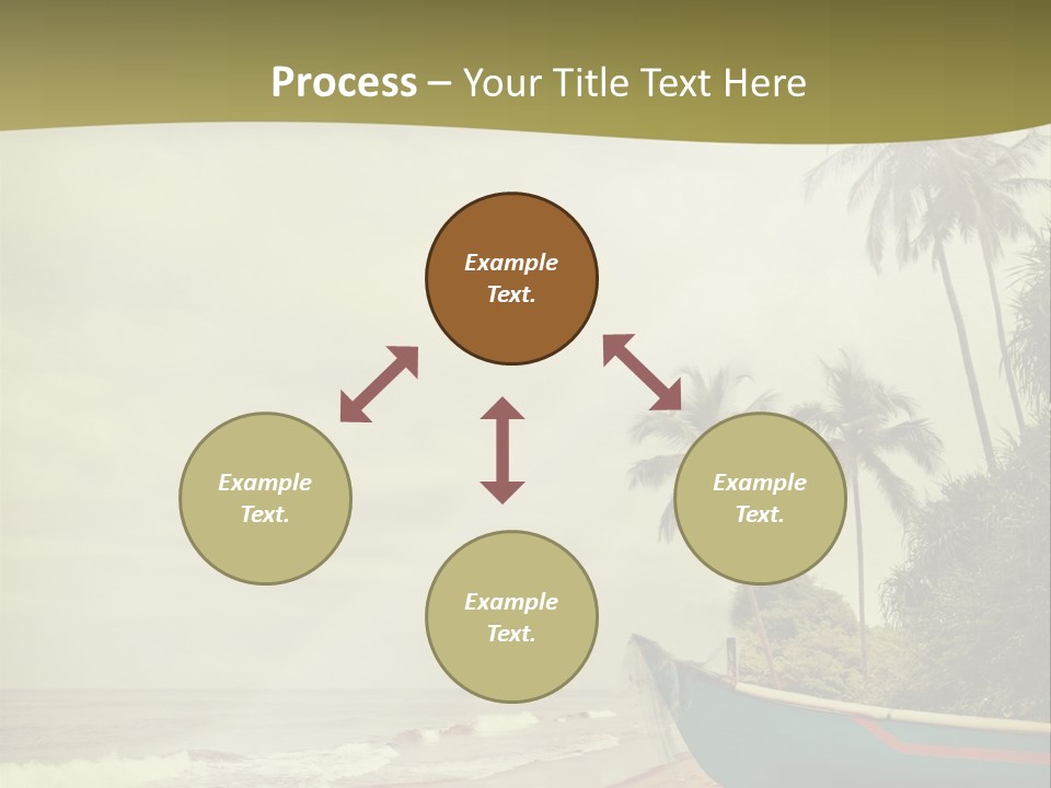 Blue Pacific Relax PowerPoint Template